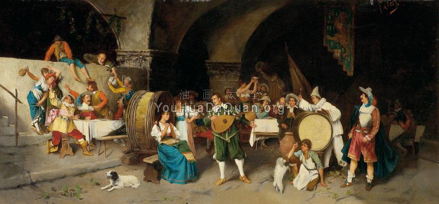 the party at the tavern - 路易斯·里卡多·法莱罗